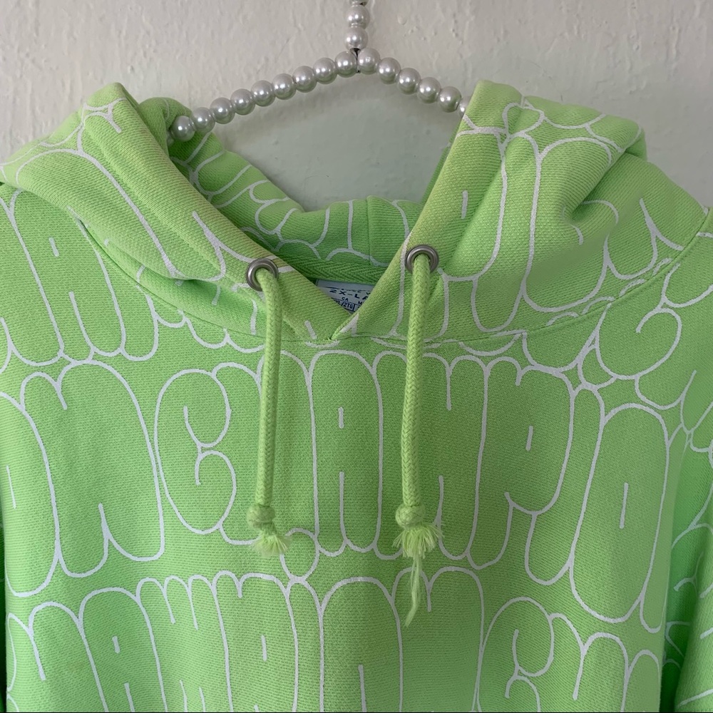 Champion Bubble Letter Hoodie Reverse Weave - Picture 7 of 11